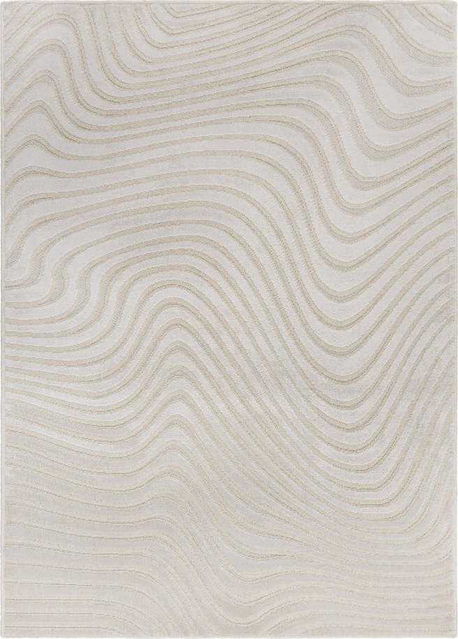 Béžový vlněný koberec 150x80 cm Patna Channel - Flair Rugs Flair Rugs