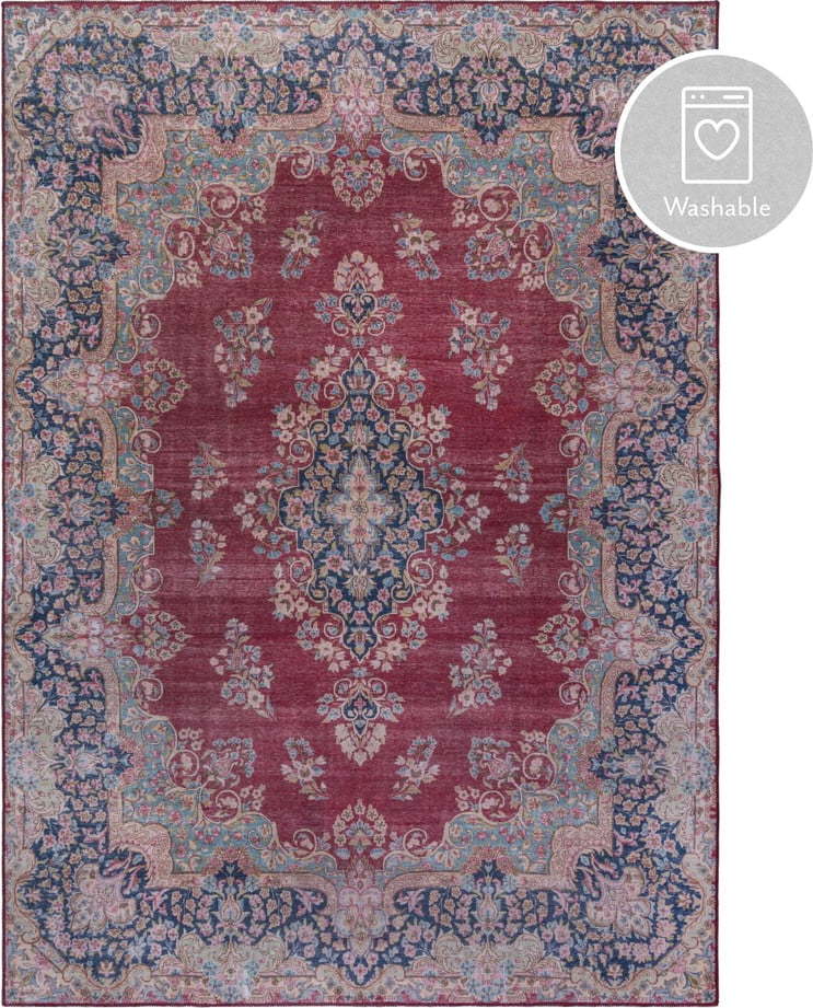 Červený pratelný koberec 160x230 cm FOLD Colby – Flair Rugs Flair Rugs