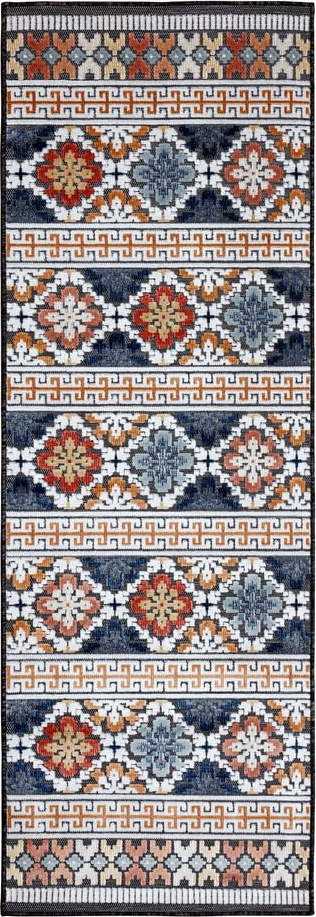 Modrý venkovní koberec běhoun 230x80 cm Aster - Flair Rugs Flair Rugs