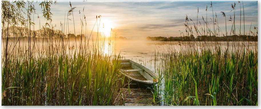 Obraz Styler Boat In The Grass