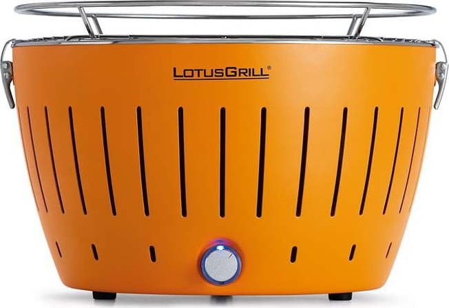 Oranžový bezkouřový gril LotusGrill LotusGrill