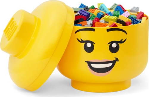 Plastový dětský úložný box Head – LEGO® LEGO