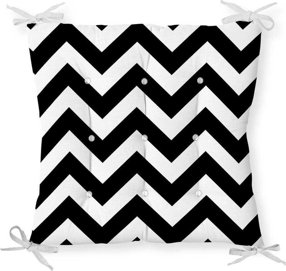 Podsedák na židli Minimalist Cushion Covers Zigzag