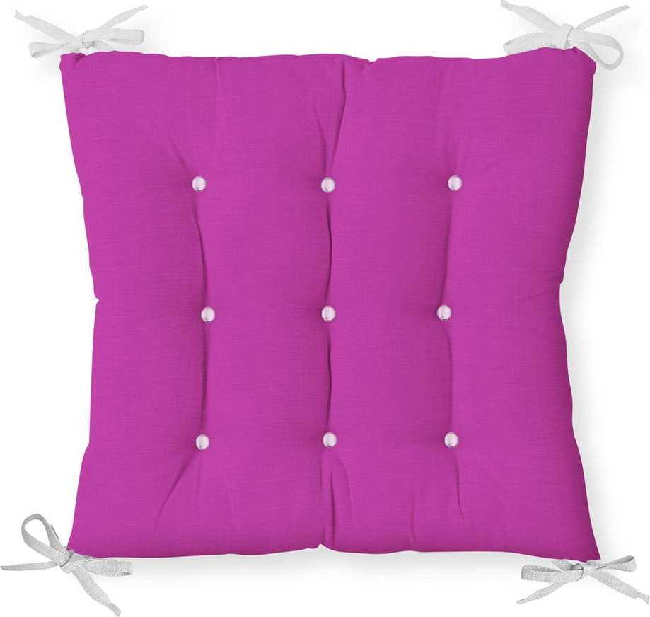 Podsedák s příměsí bavlny Minimalist Cushion Covers Lila