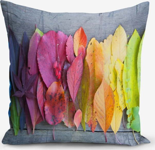 Povlak na polštář s příměsí bavlny Minimalist Cushion Covers Abstract