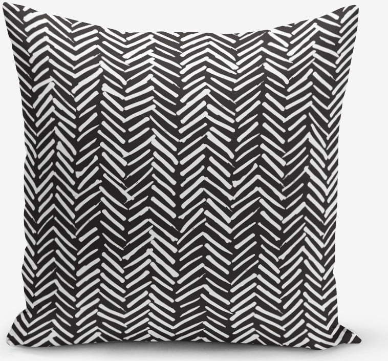 Povlak na polštář s příměsí bavlny Minimalist Cushion Covers Scandi