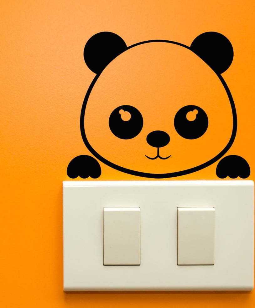 Samolepka Ambiance Panda Plug Ambiance