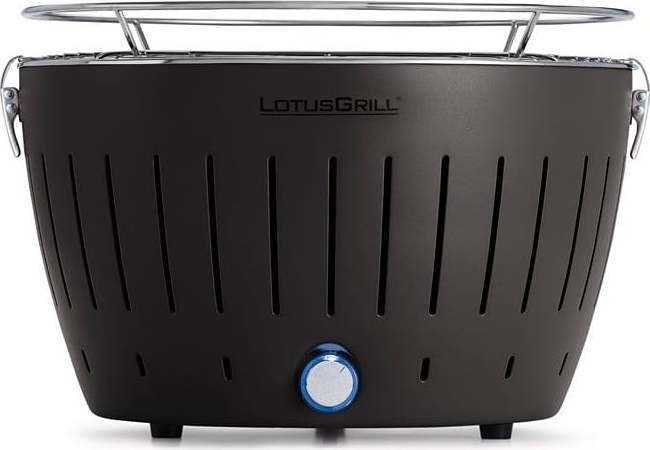 Šedý bezkouřový gril LotusGrill LotusGrill