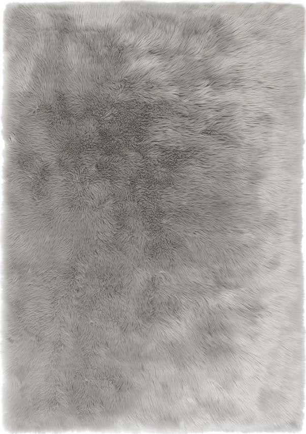 Šedý koberec Flair Rugs Sheepskin