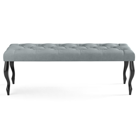 Lavice CHESTERFIELD 120x40 cm Šedá SG-nábytek