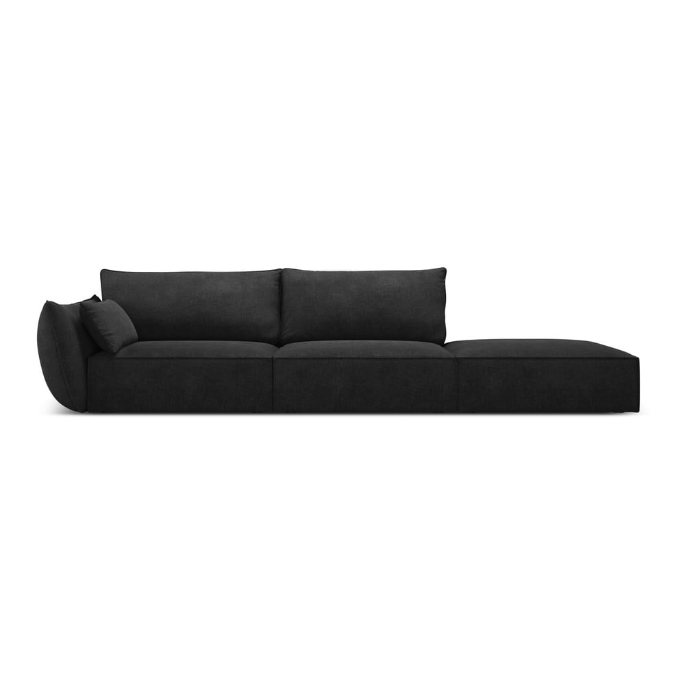 Tmavě šedá rohová pohovka Vanda – Mazzini Sofas Mazzini Sofas