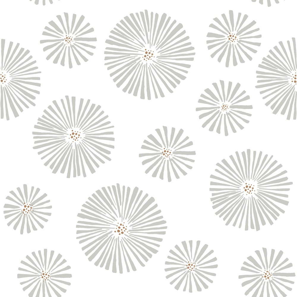 Dětská tapeta 100x280 cm Graphic Flowers – Dekornik Dekornik