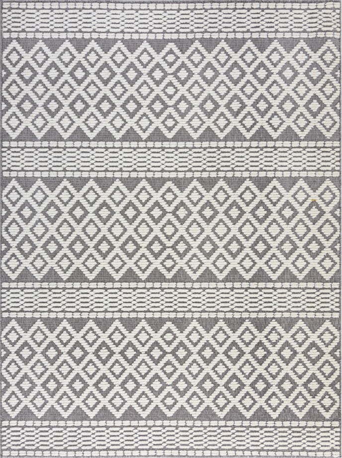 Šedý pratelný koberec 218x160 cm VERVE Jhansi - Flair Rugs Flair Rugs