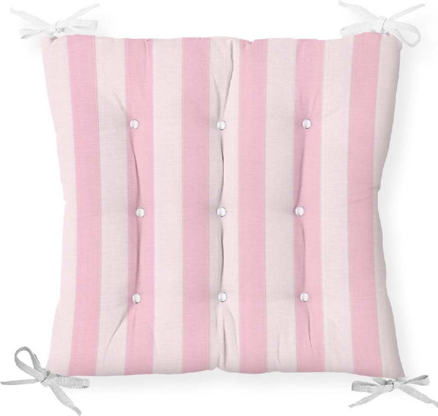 Podsedák s příměsí bavlny Minimalist Cushion Covers Cute Stripes