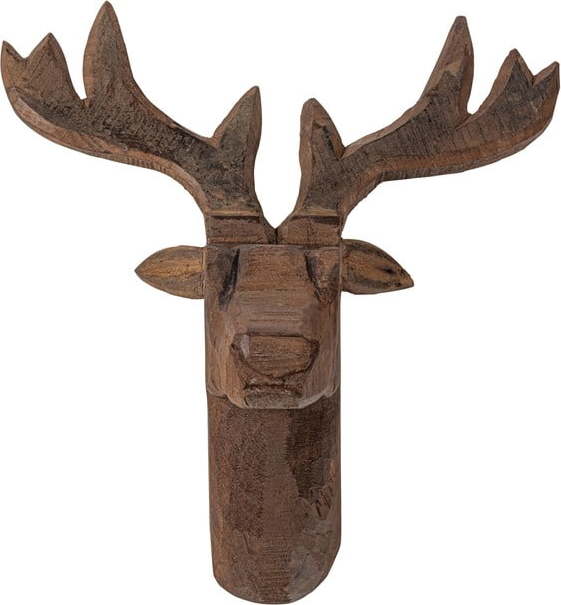 Dřevěná nástěnná dekorace 30x36 cm Stag – BePureHome BePureHome