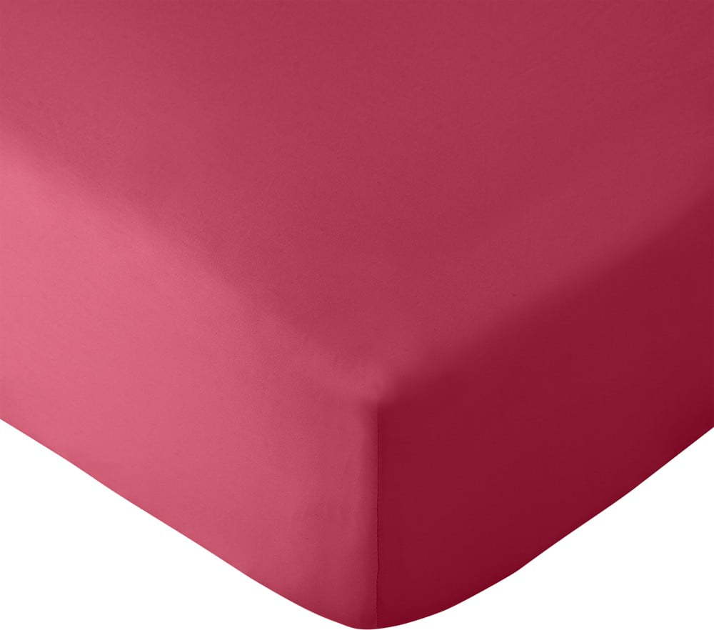 Tmavě růžové napínací prostěradlo 150x200 cm So Soft Easy Iron – Catherine Lansfield Catherine Lansfield