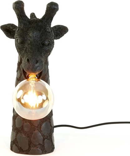 Matně černá stolní lampa (výška 36 cm) Giraffe – Light & Living Light & Living