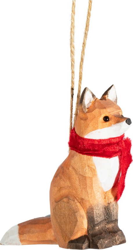 Dřevěná vánoční ozdoba Fox – Sass & Belle Sass & Belle