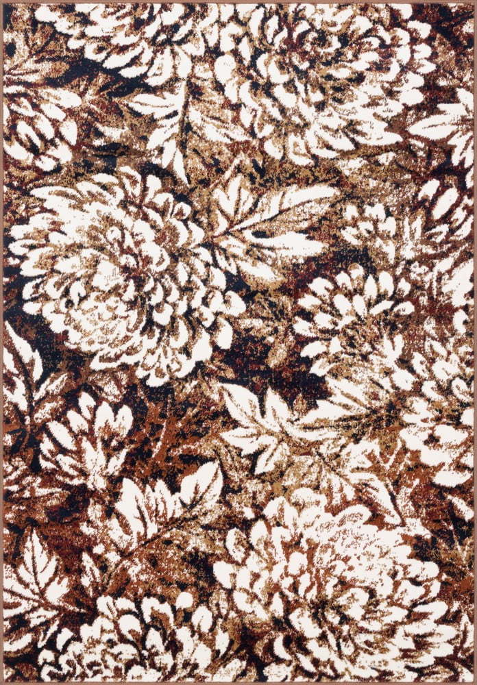 Hnědý koberec 133x190 cm Adel – FD FD