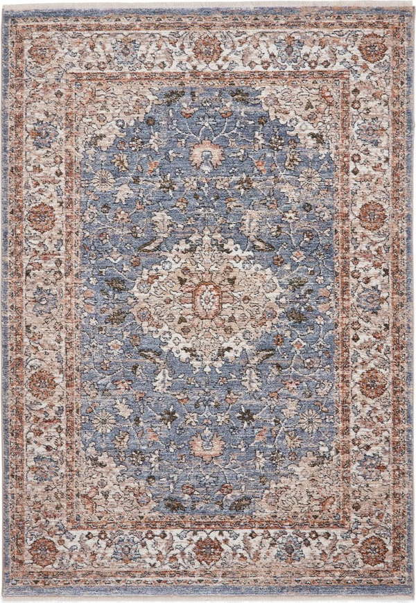Modro-béžový koberec 80x150 cm Vintage – Think Rugs Think Rugs