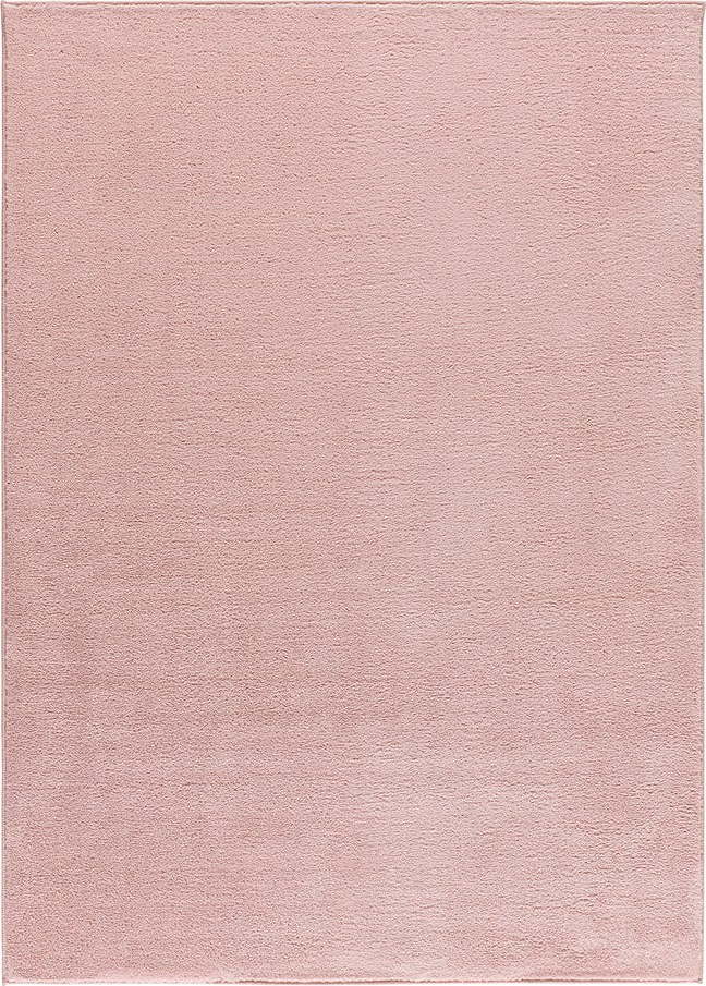 Růžový koberec z mikrovlákna 160x220 cm Coraline Liso – Universal Universal