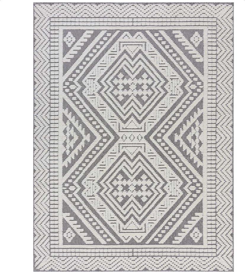 Šedý pratelný koberec z žinylky 80x160 cm Jaipur – Flair Rugs Flair Rugs