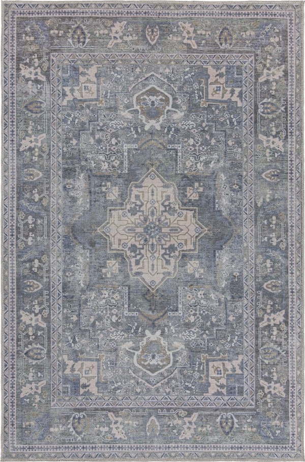 Zelený pratelný koberec s příměsí recyklovaných vláken 120x170 cm Windsor – Flair Rugs Flair Rugs