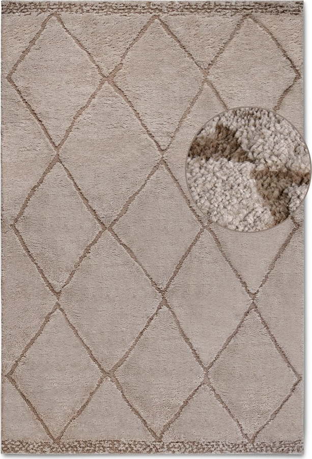 Béžový koberec 160x235 cm Perrotin Beige – Elle Decoration Elle Decoration