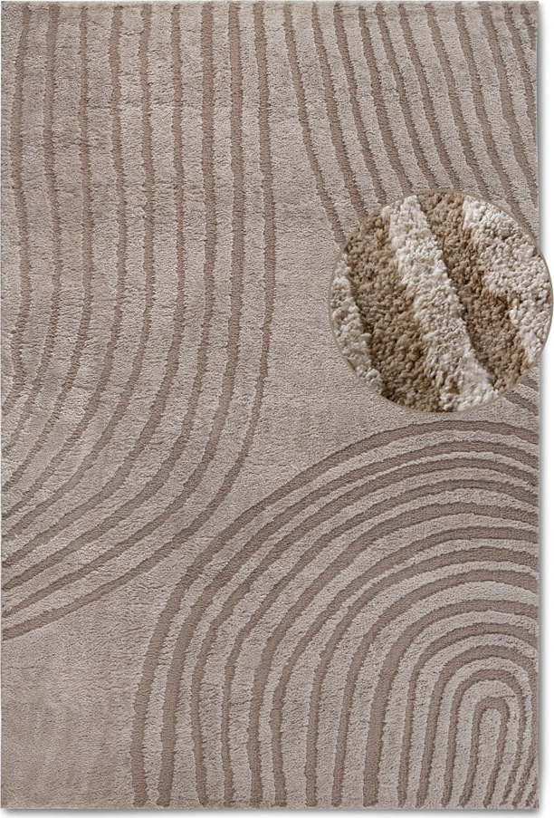 Béžový koberec 200x280 cm Pigment Beige – Elle Decoration Elle Decoration