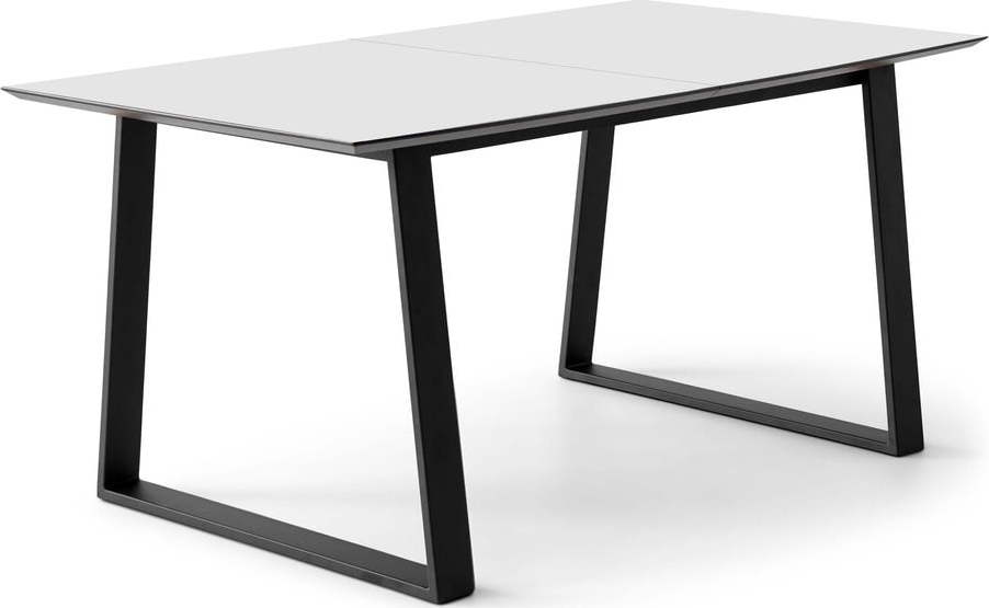 Bílý rozkládací jídelní stůl s bílou deskou 90x165 cm Meza – Hammel Furniture Hammel Furniture