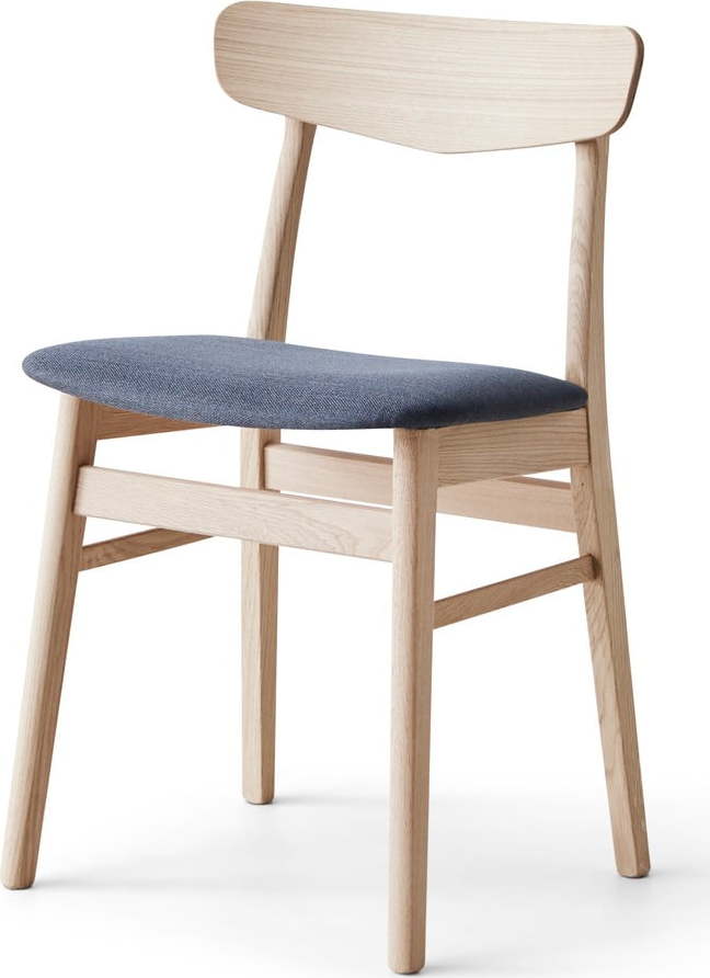 Jídelní židle z dubového dřeva v modro-přírodní barvě Mosbøl – Hammel Furniture Hammel Furniture