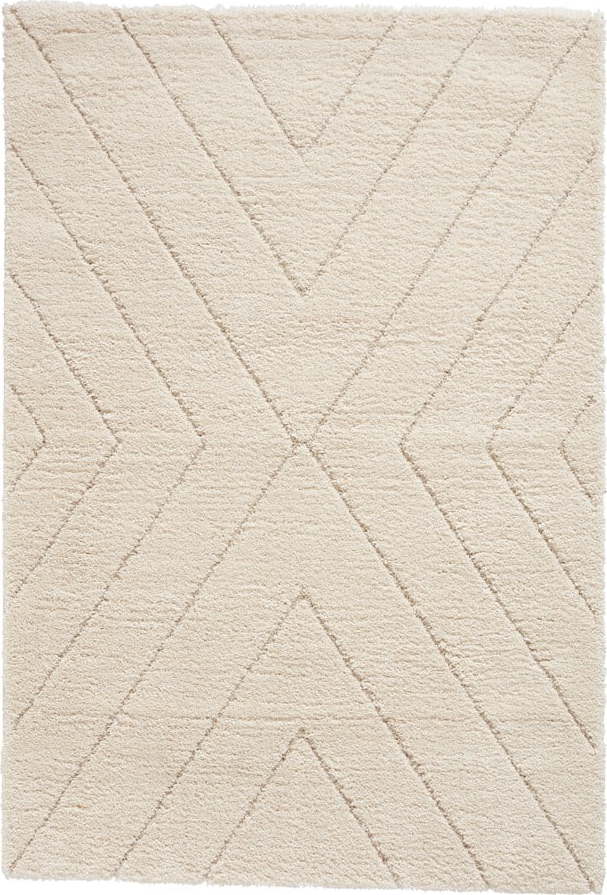 Krémový koberec 160x230 cm Ideal Shaggy – Think Rugs Think Rugs