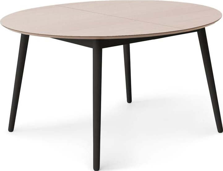 Kulatý rozkládací jídelní stůl s deskou v dubovém dekoru ø 135 cm Meza – Hammel Furniture Hammel Furniture