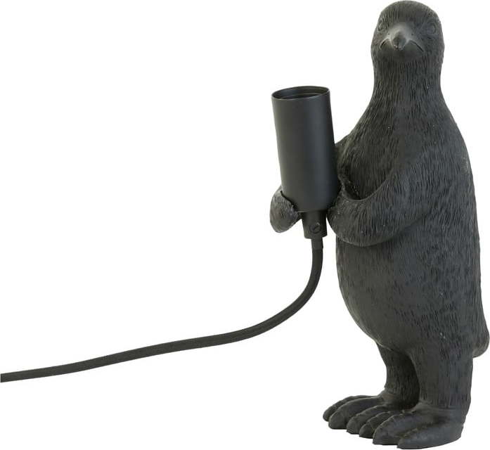 Matně černá stolní lampa (výška 24 cm) Penguin – Light & Living Light & Living