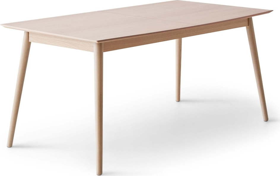 Rozkládací jídelní stůl s deskou v dubovém dekoru v přírodní barvě 100x210 cm Meza – Hammel Furniture Hammel Furniture