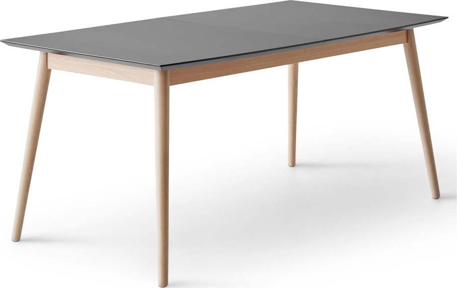 Rozkládací jídelní stůl v antracitovo-přírodní barvě 90x165 cm Meza – Hammel Furniture Hammel Furniture