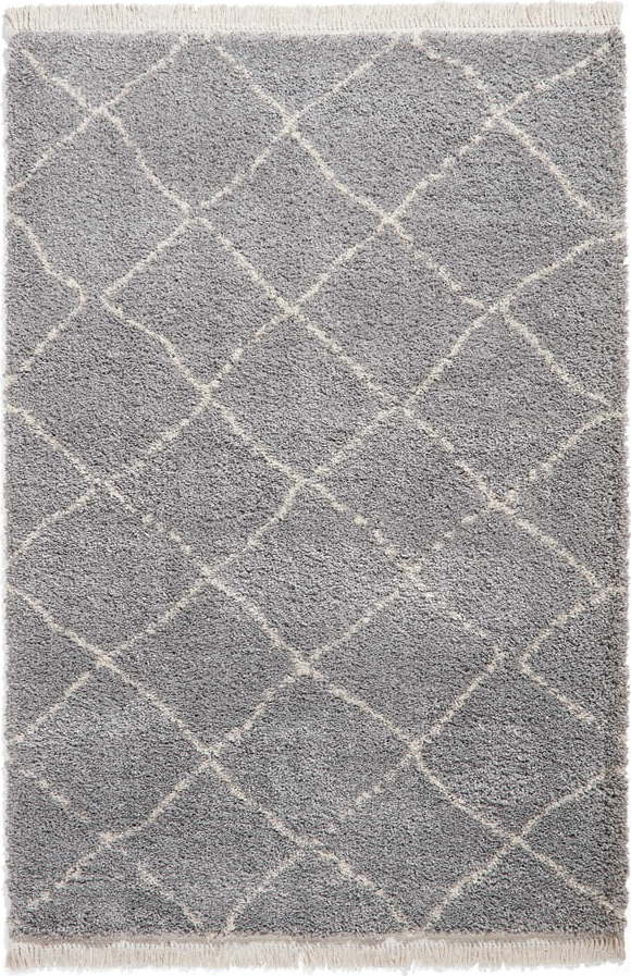 Šedý koberec 160x230 cm Boho – Think Rugs Think Rugs