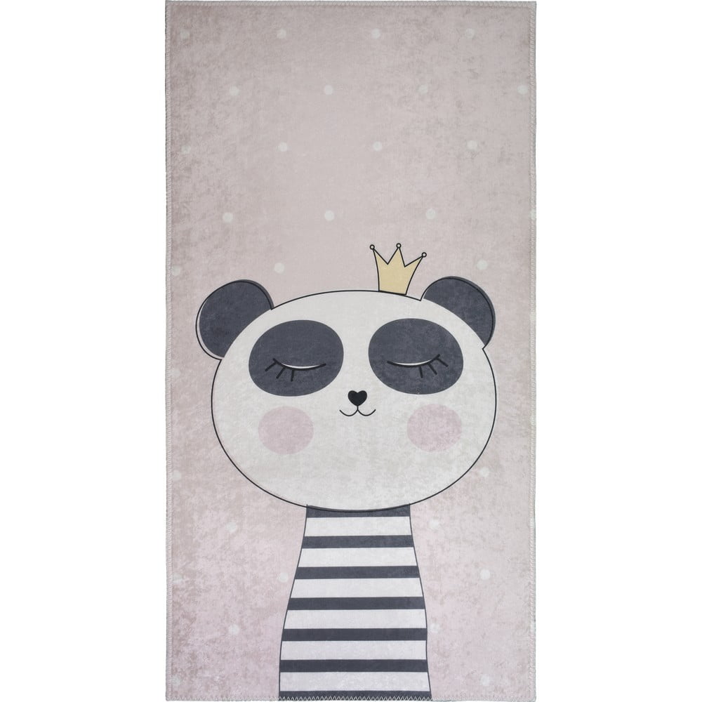 Světle růžový dětský koberec 160x230 cm Princess Panda – Vitaus Vitaus