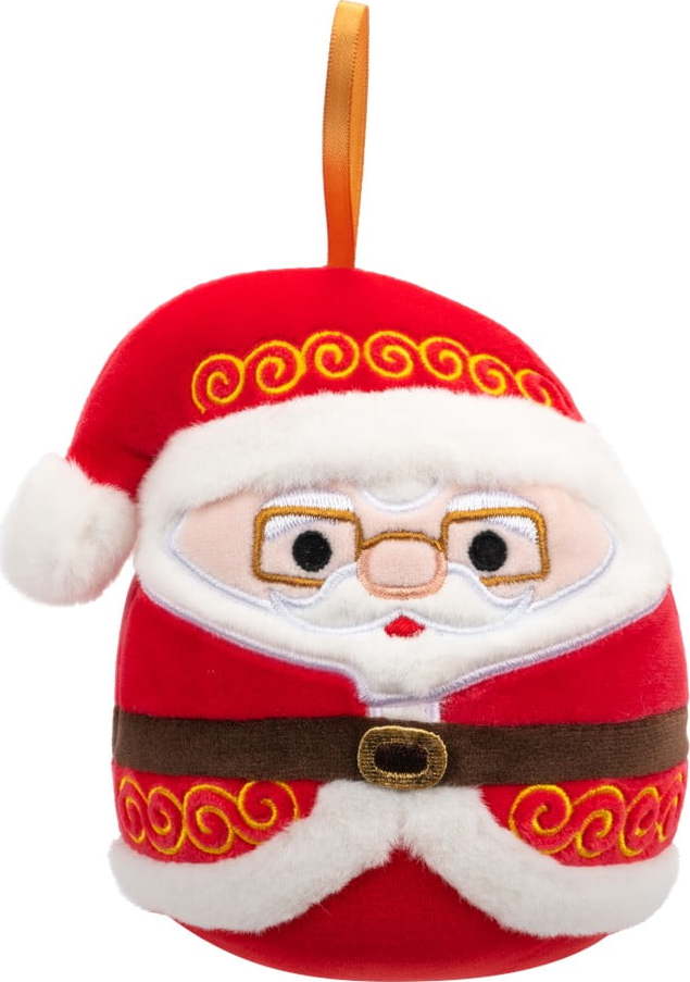 Textilní vánoční ozdoba ø 10 cm Santa Nick – SQUISHMALLOWS SQUISHMALLOWS