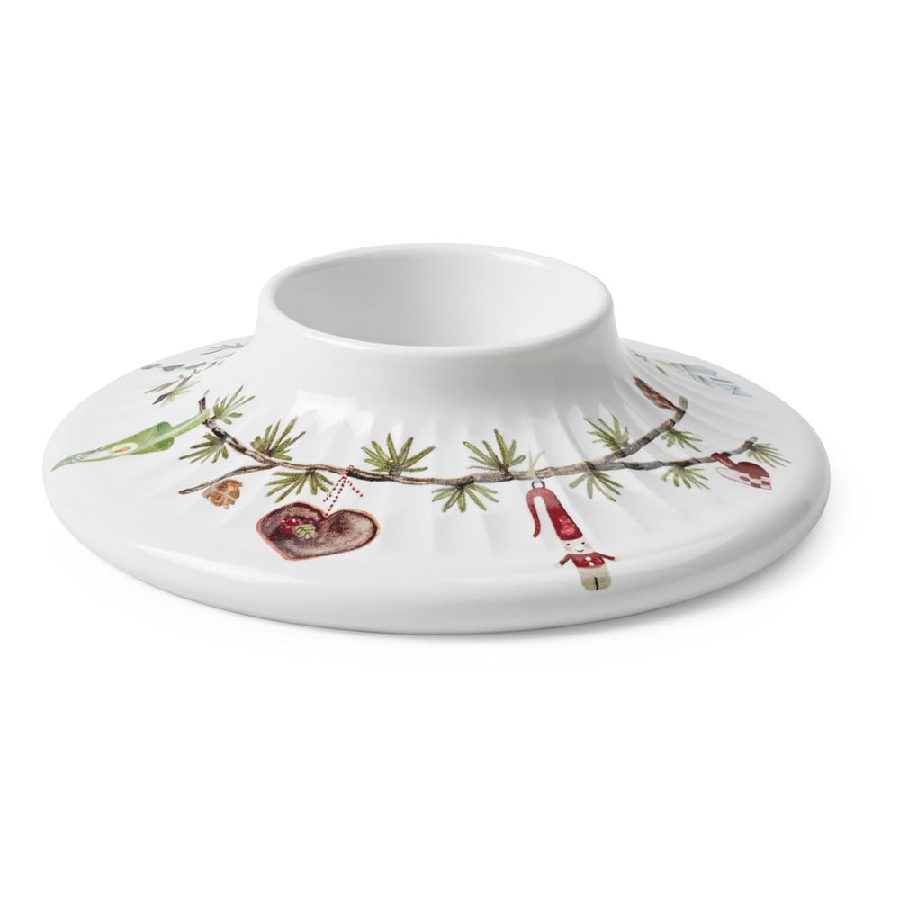 Porcelánový svícen s vánočním motivem Hammershøi Christmas – Kähler Design Kähler Design