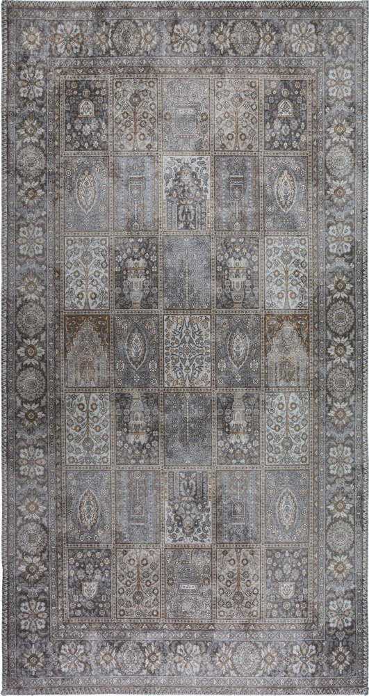 Šedý pratelný koberec 160x230 cm Vintage Orient – Vitaus Vitaus