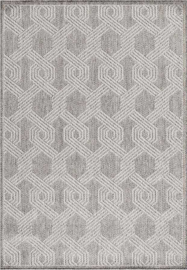 Šedý venkovní koberec 80x150 cm Aruba – Ayyildiz Carpets Ayyildiz Carpets