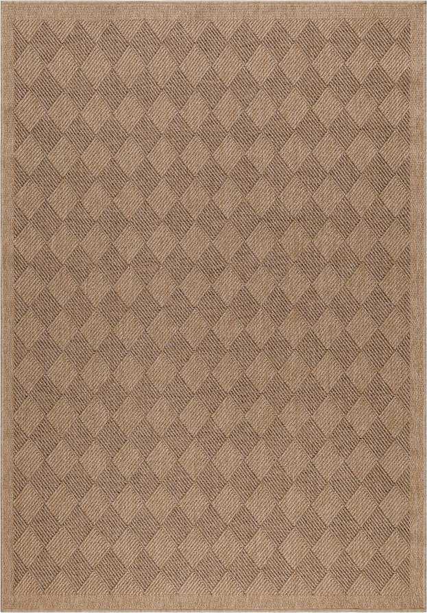 Venkovní koberec v černo-přírodní barvě 120x170 cm Dhaka – Ayyildiz Carpets Ayyildiz Carpets