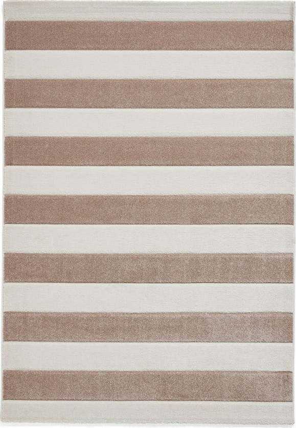 Světle hnědý koberec 80x150 cm Cove Stripe – Catherine Lansfield Catherine Lansfield